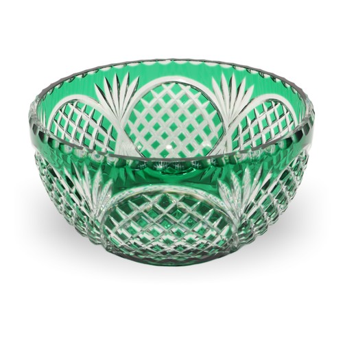 Vintage bohemia kristall glas - bohemia,