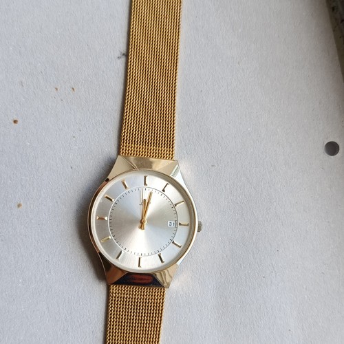 Unisex analog armbanduhr gold - analog,