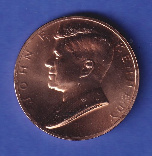 Bronzemedaille john kennedy - bronzemedaille,