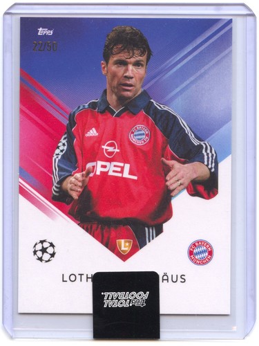 Lothar matthäus topps total - lothar,