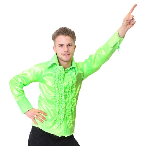 Herren grün 70er disco - 70er,