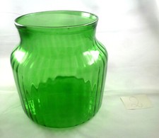 Blumenvase Glas Vase Grün