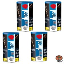 Ducal Blue/Blau Stopftabak Zigarettentabak Feinschnitt Tabak Dose 4x 168g