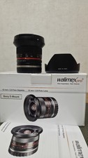 Samyang Walimex Pro 12mm f2.0 Objektiv für Sony E-Mount Kameras
