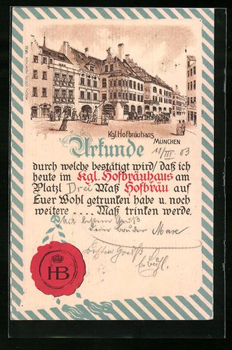 Münchner hofbräuhaus - münchner,