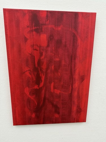 Silhouette rot unikat - silhouette, rot-unikat