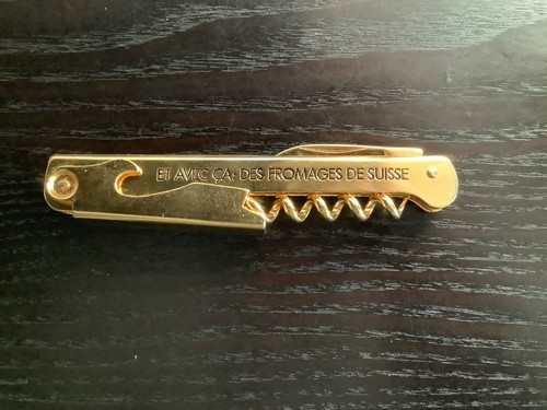 Vergoldetes kellnermesser wein - kellnermesser,