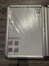 A3 Druckknapprahmen Bildposter Einzelhandelsclip Rahmenhalter Wandhinweis 5 stk.