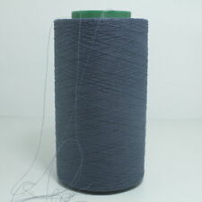  (9,23€/kg) Garn Grau-Blau Strickgarn Wolle Stricken Kone Spule 260gr.  / d011