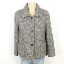 OSKA Wolljacke Wool Grau Gr. 1 DE 38