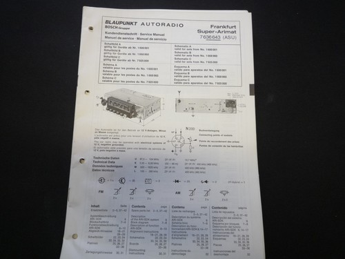 Original service manual - service,
