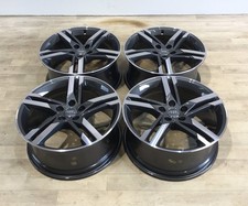 4 x Original Audi A4 S4 B9 Felgen 8W0601025M 8x18 Zoll ET40 Alufelgen 18Zoll bic