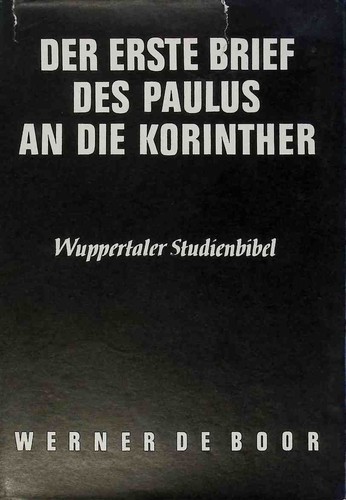 Der erste brief des paulus - des,