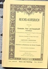 Reichs-Kursbuch 1914 -