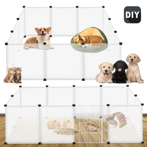 12pcs katzenkäfig laufstall - katzenkäfig,