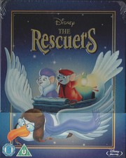 Walt Disney Bernhard und Bianca, geprägtes Blu Ray Steelbook, NEU & OVP