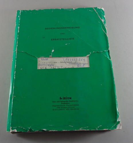 Betriebsanleitung - , &