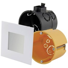 Heitronic 27632 LED-Einbauleuchte LED LED fest eingebaut 2 W Weiß