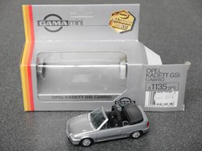 Opel Kadett E GSi Cabrio silber argentin silver metallic, GAMA 1:43 boxed ovp