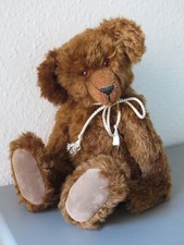 CS-Bär Teddy Künstlerbär Puzzle Künstlerteddy klassisch Mohair liegen o. sitzen