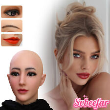 Realistic Silicone Female Mask
