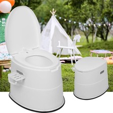 Campingtoilette 5L Reisetoilette Komposttoilette WC tragbar Mobile Eimertoilette