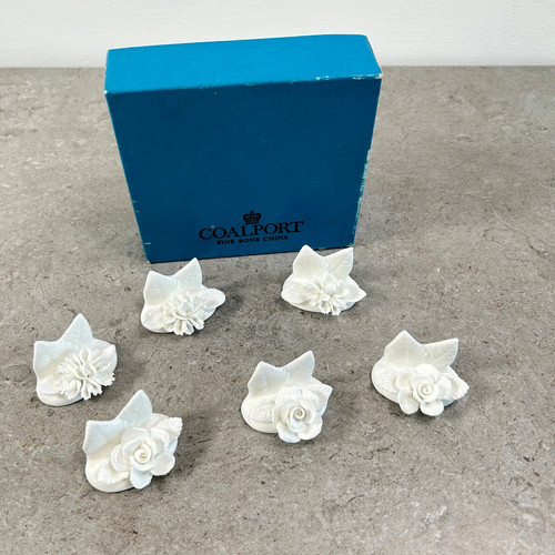 Vintage coalport tischkarte - coalport,