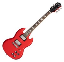 B-WARE Epiphone Power Players SG E-Gitarre Lava Red Einsteiger Gigbag Gurt Kabel