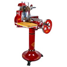 Berkel Volano B3 Rot mit Standfuss - Manuelle Schwungrad Aufschnittmaschine NEU