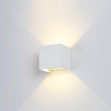 LED Wandleuchte weiß außen &