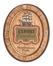 Bieretikett union brauerei - bieretikett, union-brauerei