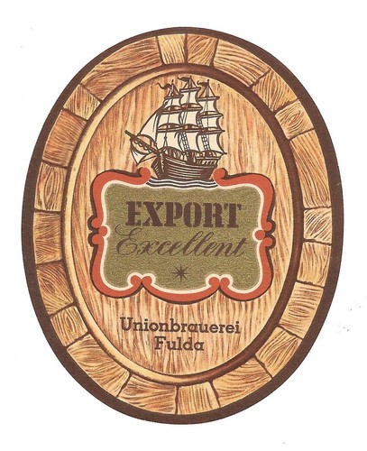 Bieretikett union brauerei - bieretikett, union-brauerei