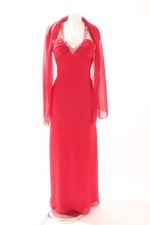 NIENTE Ballkleid Damen Kleid Gr. DE 38 rot Elegant