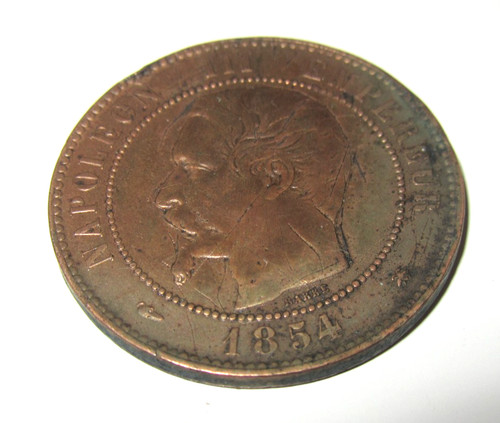 Münze centimes aus - 10,