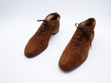 Parlanti Herren Schnürstiefel Stiefel Boots Leder braun Gr. 40,5 EU Art.33851-50