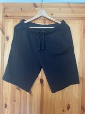 Stoffhose, kurz, blau, Größe