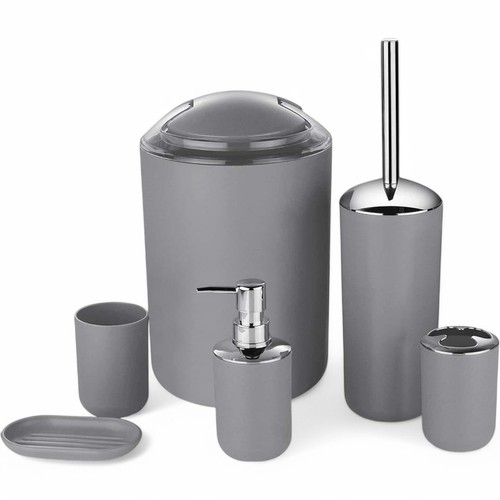 6tlg badezimmer zubehör set - zubehör,