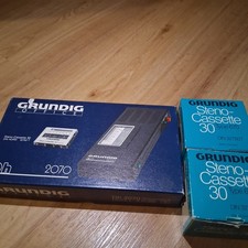 Grundig Stenorette 2070 – Diktiergerät für Steno-Cassette 30 – mit OVP –