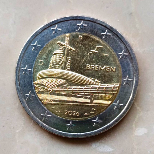 Euro gedenkmünze - 2,