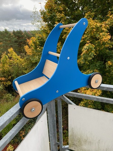 Lauflernwagen sharky blau - lauflernwagen,