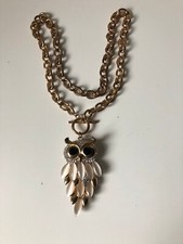 Halskette mit Anhänger EULE -