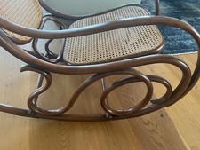 Thonet "Wiener Geflecht" Schaukelstuhl - erstklassiger Zustand