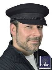 original Balke Elbsegler schwarz Schurwolle Kapitänsmütze Seglermütze Chauffeur