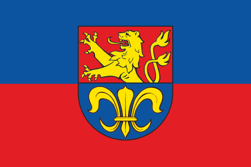 Aufkleber eckartsberga flagge - aufkleber,