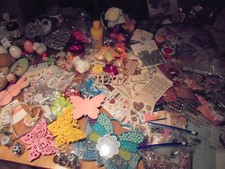 xxxl Bastelpaket-Ostern-Frühling-Sommer-Schablonen-Kerzen und vieles mehr