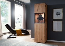 Designer Vitrine Eiche