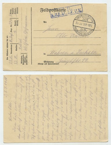 97346 feldpostkarte - 97346,