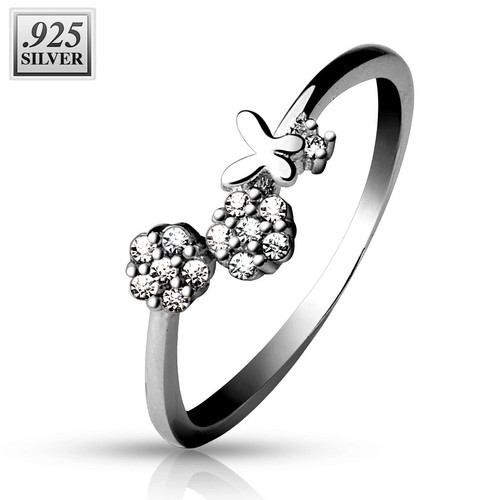 Damen ring fingerring zeh - zeh, 925