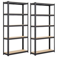 2 x Metall Schwerlastregal
