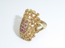 750 Gelbgold 18K Gold Ring